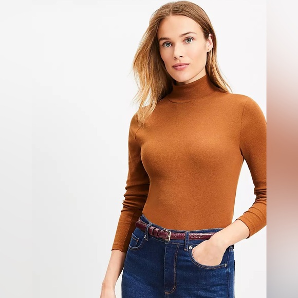 LOFT Tops - 2/$15🔥🌞LOFT Women's Ribbed Mockneck Top, NWT